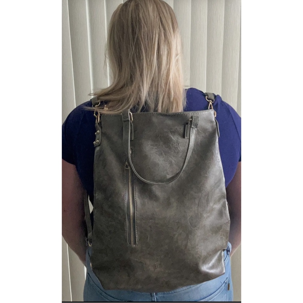 COPY - Softest Vegan Leather Convertible Crossbody Bag - Picture 11 of 11